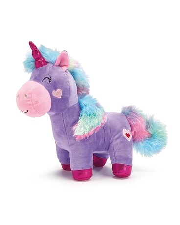 Lavender Unicorn with Rainbow Fur Gifts