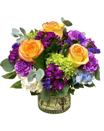 Vivid Blossoms by East Arrowhead Flowers Flower Arrangement