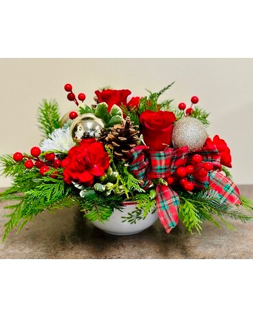 Holiday Plaid by East Arrowhead Flowers
