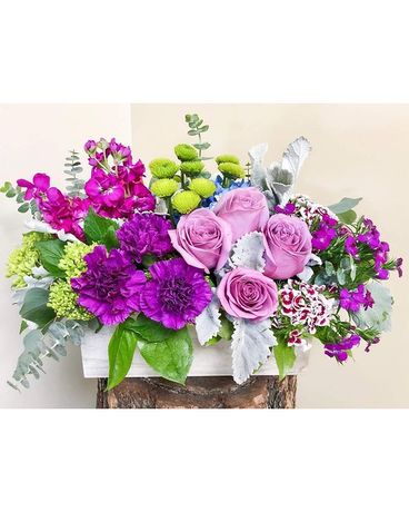 Purple that is Flower Arrangement