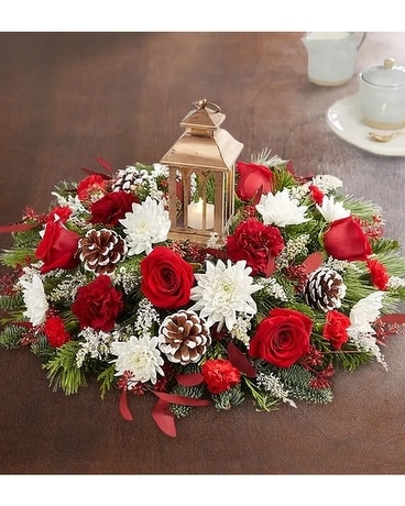 Let it Glow Centerpiece Flower Arrangement