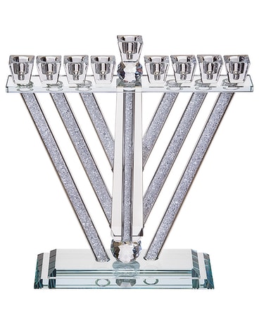 Crystal Elegant Hanukkiah 30x27 cm Gifts