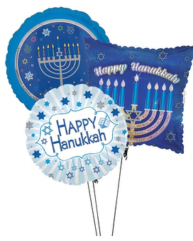HAPPY HANUKKAH BALLOON BOUQUET Balloons