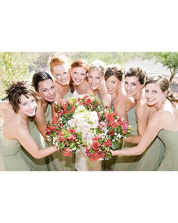 Bridal Party of 8 Flower Arrangement