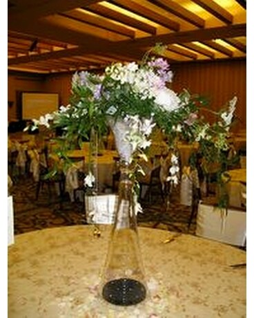 Clarinet Vase Flower Arrangement