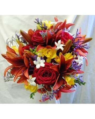 Bold And Bright Flower Arrangement