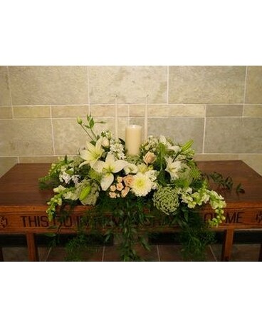 Heavenly White Flower Arrangement