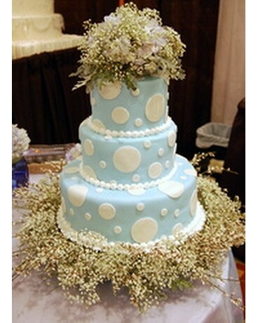 Baby's Breath Topper Flower Arrangement
