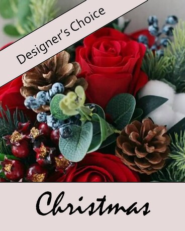 Designer's Choice: Christmas Flower Arrangement