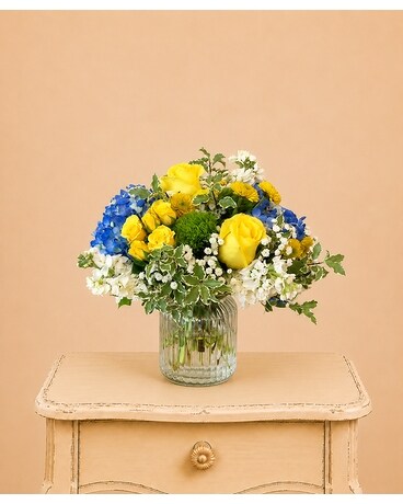 Blueberry & Lemon Jam Jar in San Diego CA - Flowers by Coley