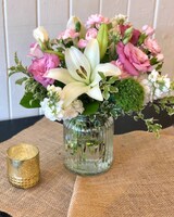 Elevate Any Space with a Pink Jam Jar Flowers | Same Day