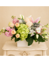 Peaches and Cream in Tustin CA - Flowers by Coley