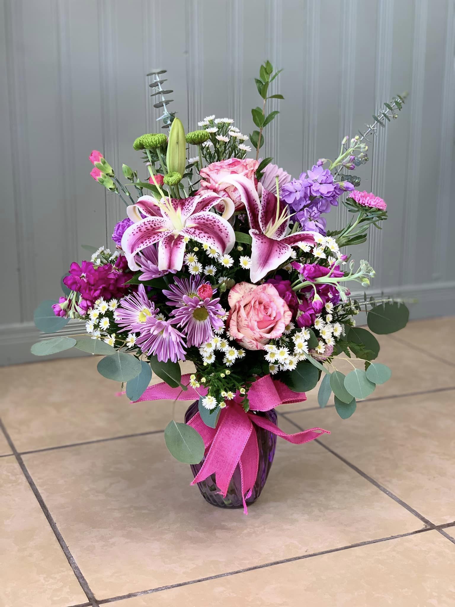 Watermelon Sugar Flower Arrangement