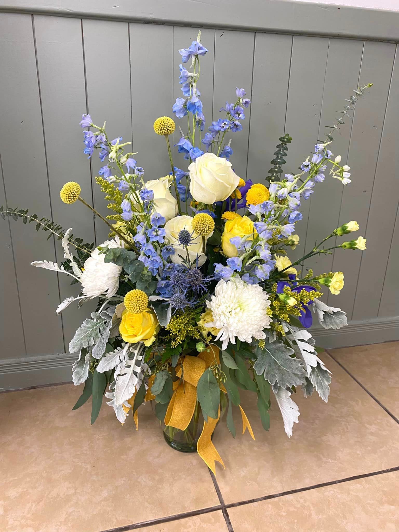 Rustic Charm Flower Arrangement