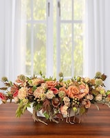 Exquisite Fall size, 10 inches height and 28 inches wide.