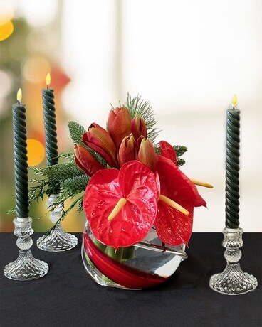 Bright Holidays Flower Arrangement
