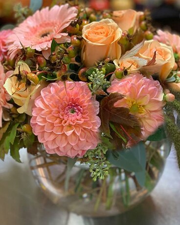 Autumn Blush Flower Arrangement