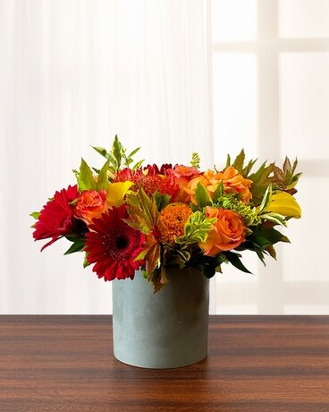 Fall Crescendo - Deluxe Flower Arrangement