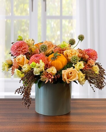 Pumpkin Latte - Premium Flower Arrangement