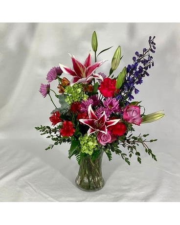 Jubilant Spring Flower Arrangement