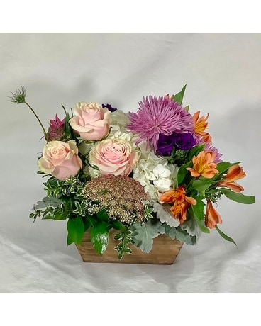 Box of Lovelies Flower Arrangement