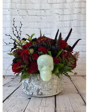 Hocus Pocus Box Flower Arrangement