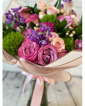 Enchanting Bouquet Wrap Flower Arrangement