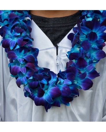 BLUE GRADUATION LEIS Custom product