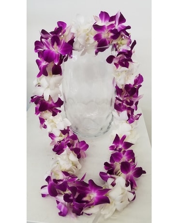 Bombay & White Graduation Lei Custom product