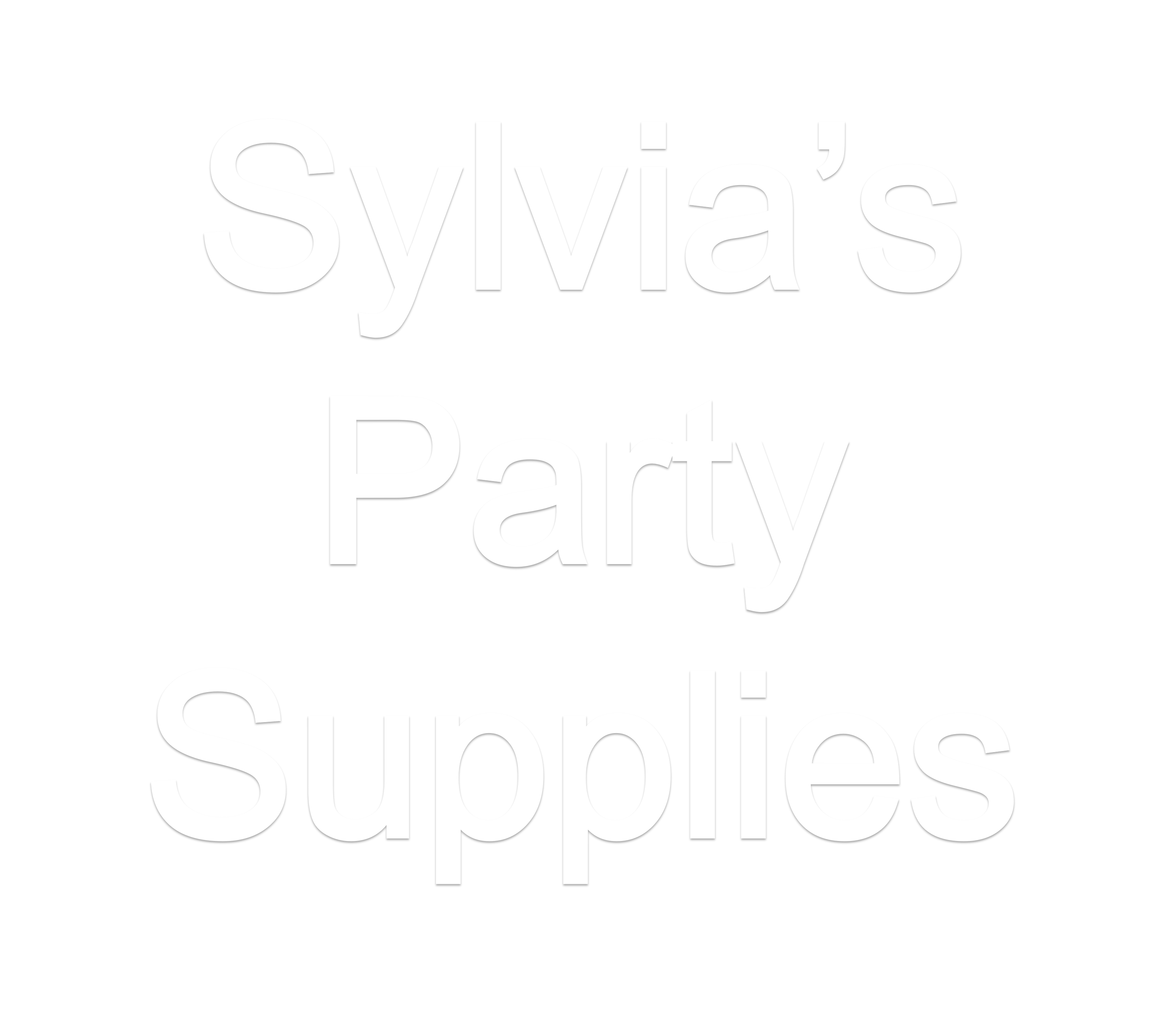 Sylvia's Party Supplies - Logo