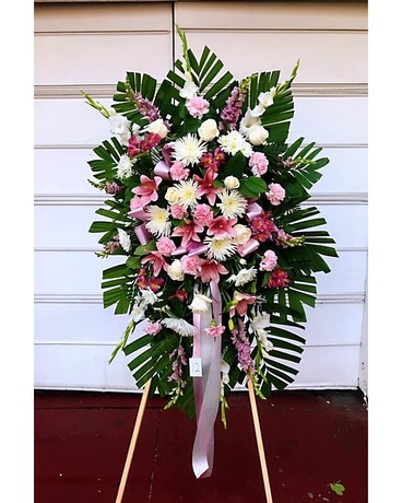 Kind and Caring Spray Funeral Arrangement