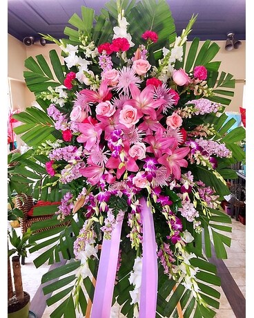 Touching Spray Funeral Arrangement