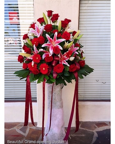 Courageous Spray Funeral Arrangement