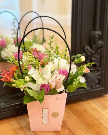 Springtime Flower Arrangement
