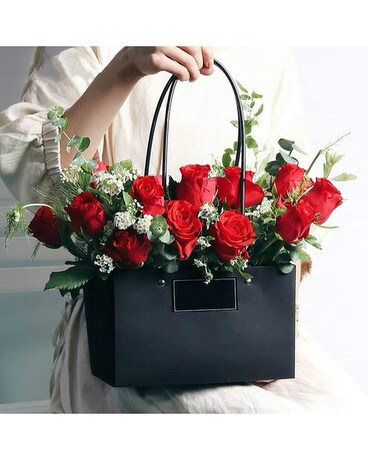Ready to go roses Flower Arrangement