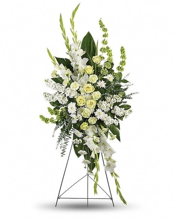 Magnificent Life Spray Funeral Arrangement
