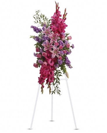 Touching Tribute Spray Funeral Arrangement