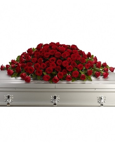 Greatest Love Casket Spray Funeral Casket Spray Flowers