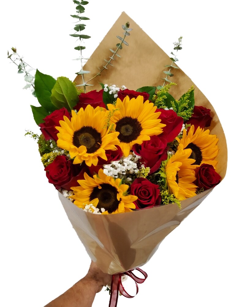 Flowers Bundle: Roses store (40560), Sunflowers (40524), and Tulips (40461)