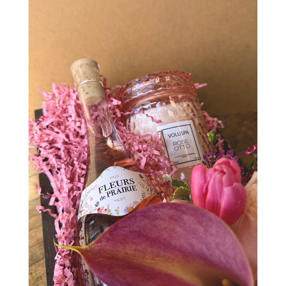 Rosé Gift Box in Pasadena CA - Jacob Maarse Florist