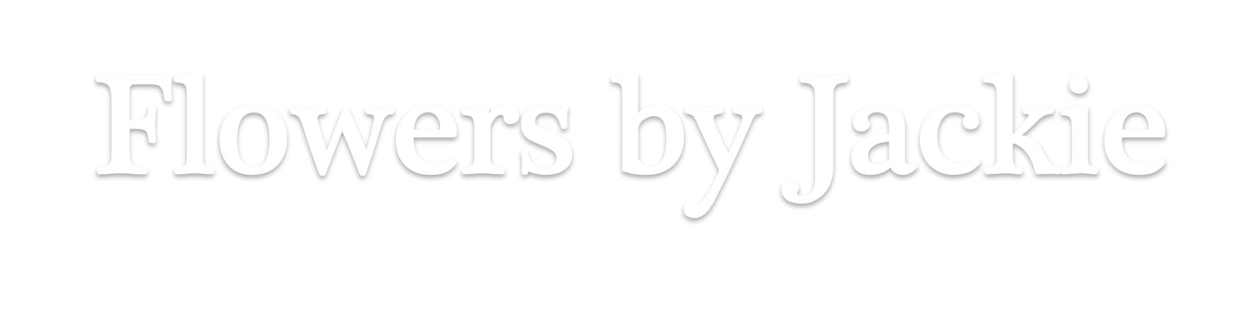 Flowers By Jackie - Logo