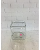1 Vase size, 5 inches height and 5 inches wide.