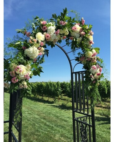 Summer Arrangement for Arch Flower Arrangement