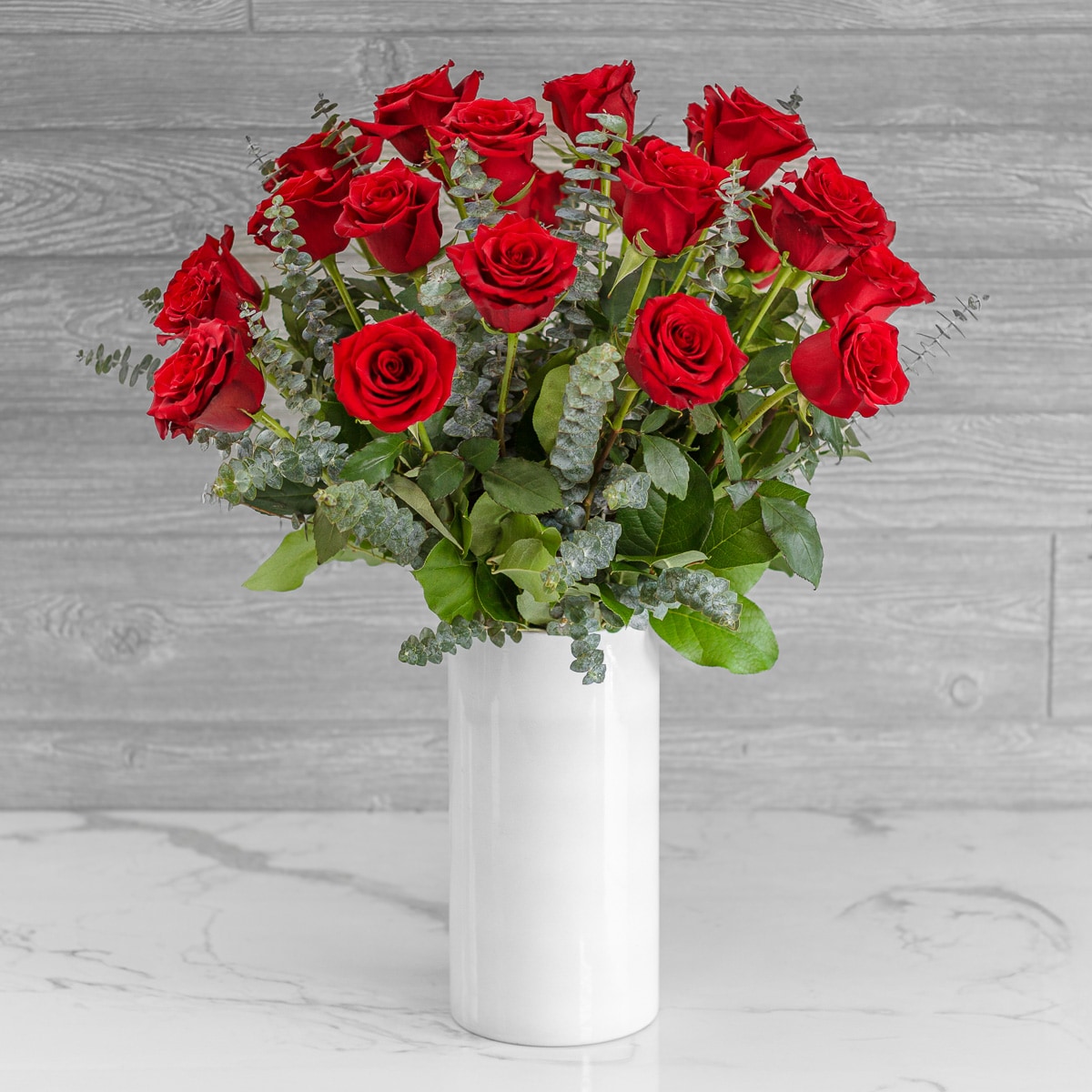 Double R 100 Roses Roses Tall & Elegant - Double Dozen in Greenwich CT - McArdle's Floral ...