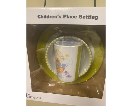 Noah’s Ark place setting Flower Arrangement