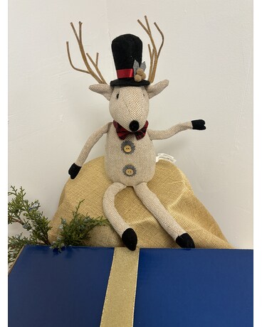 Reindeer Flower Arrangement