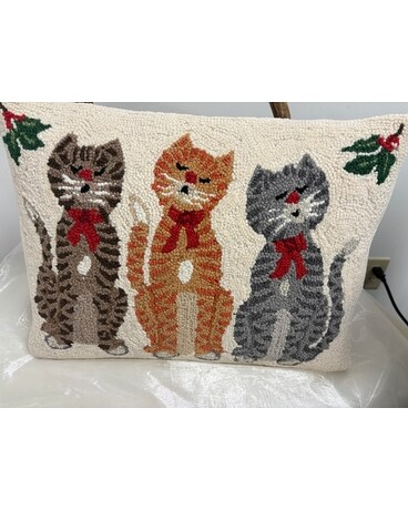 Cat pillow Flower Arrangement