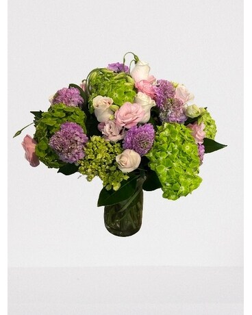 Blissful Hydrangea Flower Arrangement