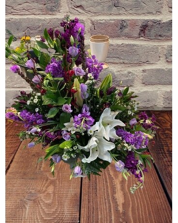 Purple Perfection Flower Arrangement