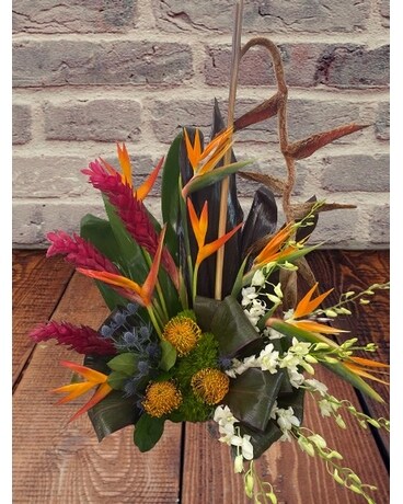 Taste of the Tropics Flower Arrangement